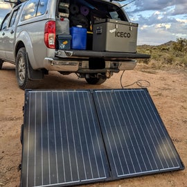 We installed this new 12V cooler while camping here.  Check out our how to video:  https://youtu.be/B_y60ZGcZvc