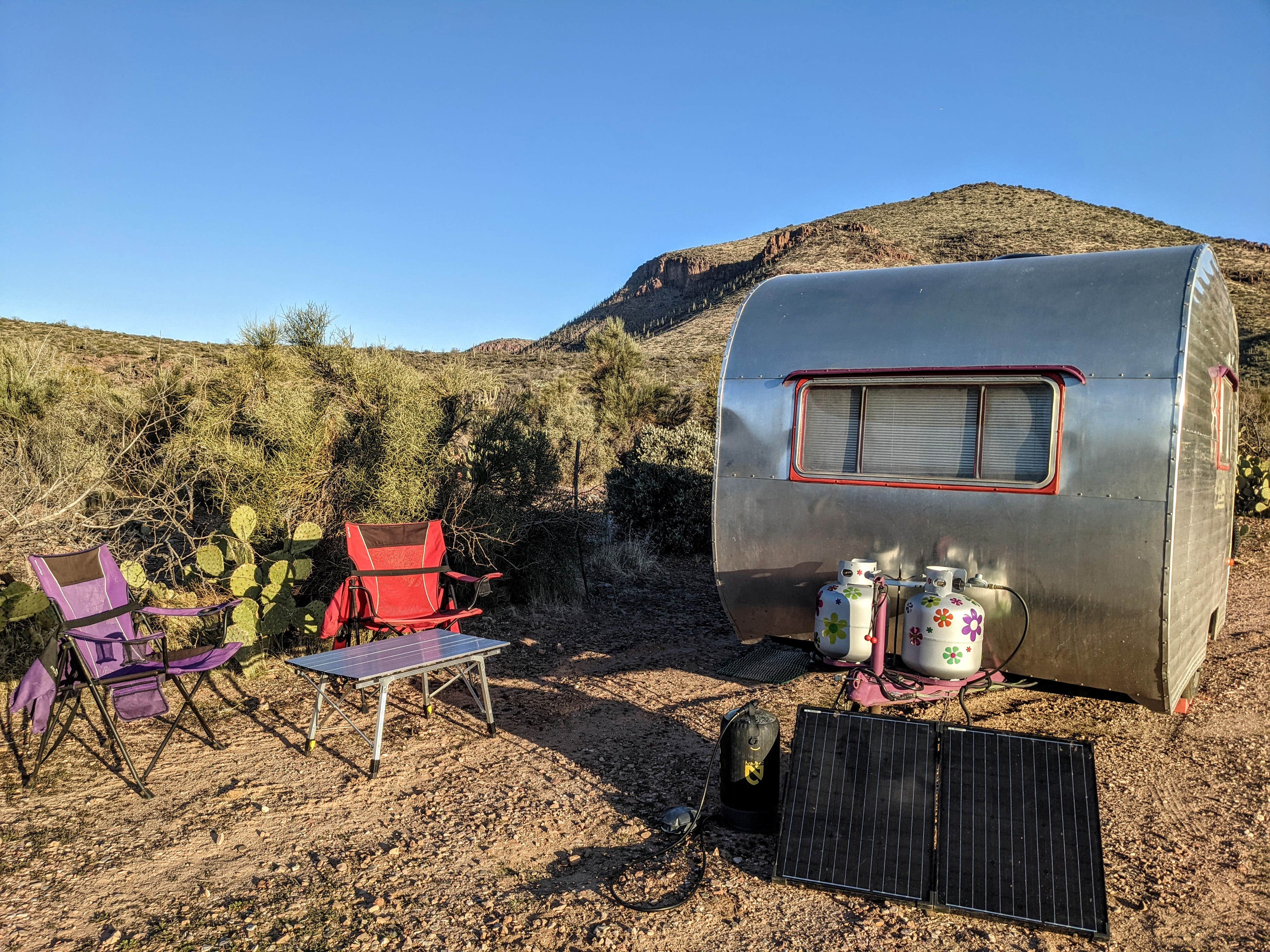 Camper submitted image from Cherry Creek Rd (NF203) Dispersed Camping Near Roosevelt Lake - Tonto National Forest - 1