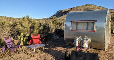 Cherry Creek Rd (NF203) Dispersed Camping Near Roosevelt Lake - Tonto National Forest