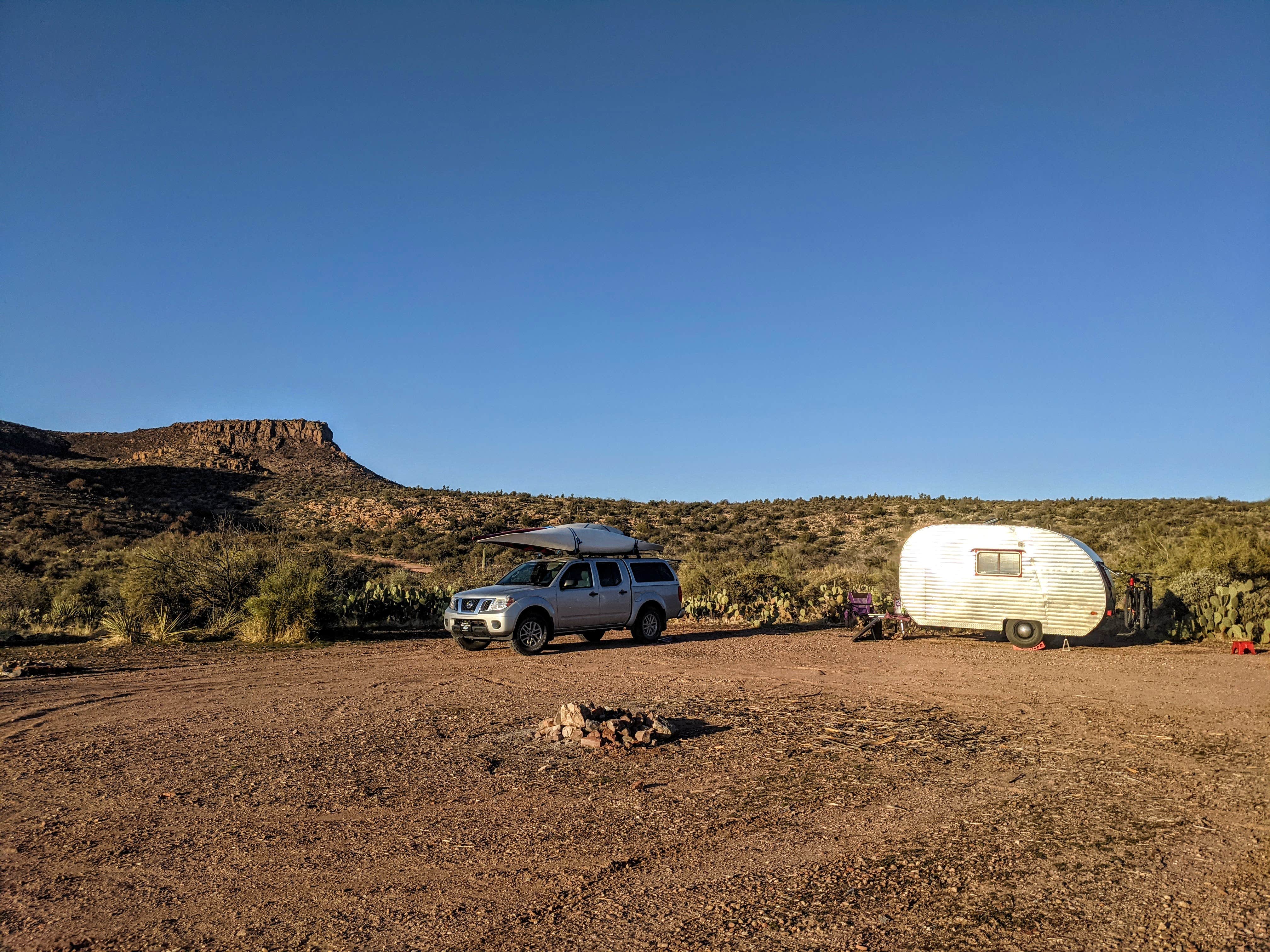 Camper submitted image from Cherry Creek Rd (NF203) Dispersed Camping Near Roosevelt Lake - Tonto National Forest - 4