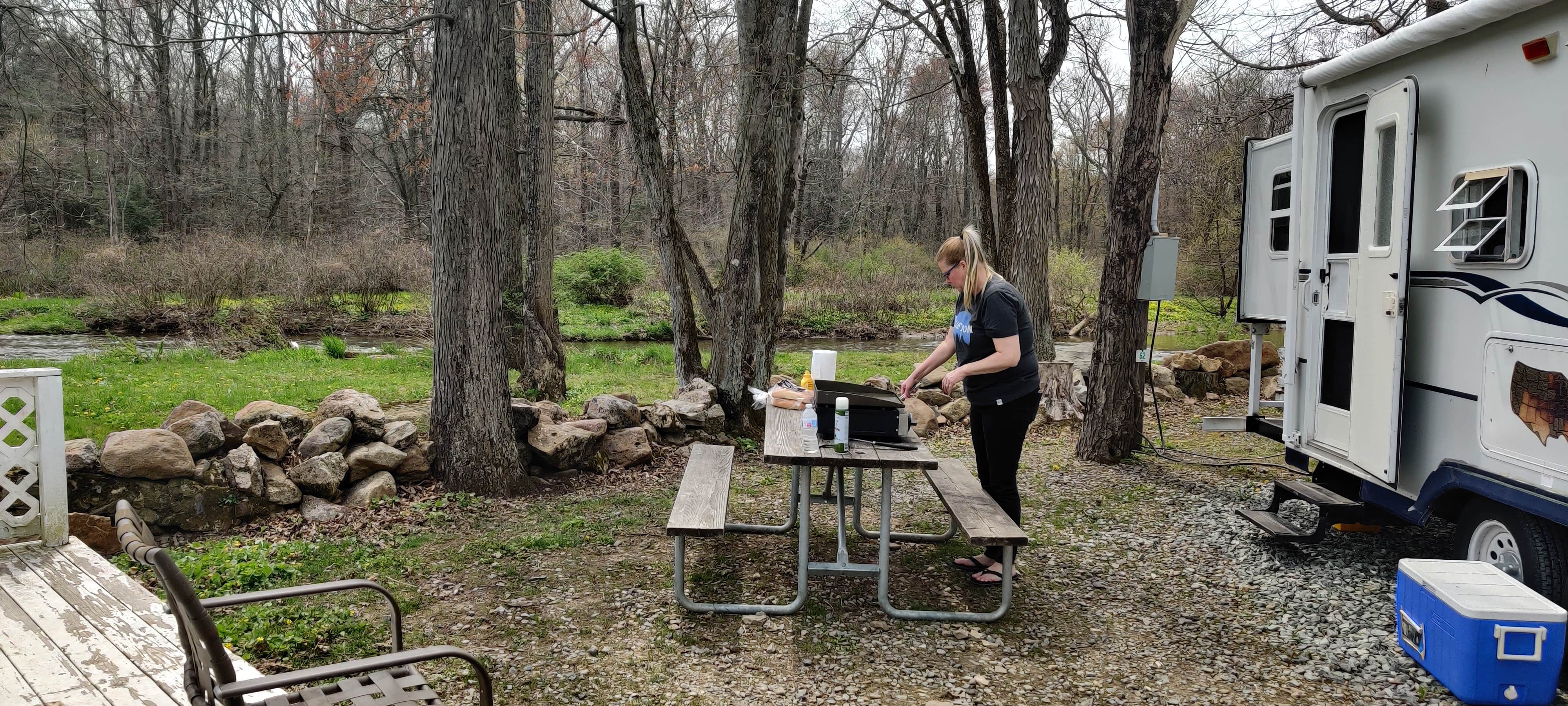 Camper-submitted photo at Lizard Creek Campground near Slatington, PA