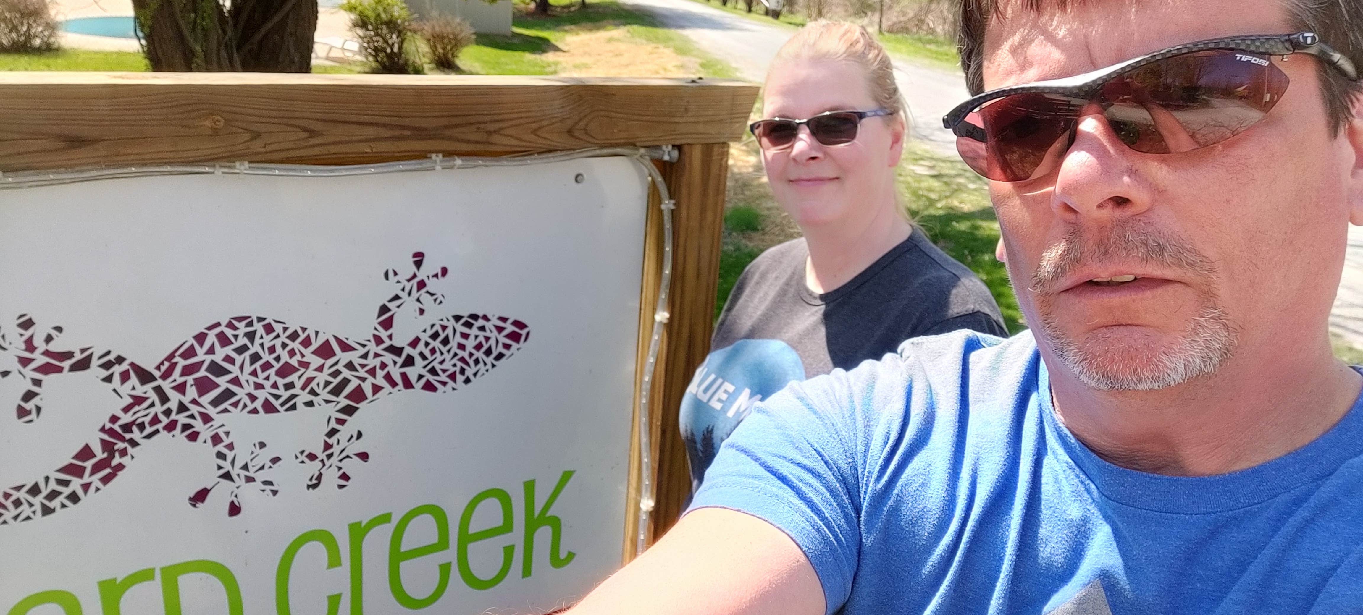 Camper-submitted photo at Lizard Creek Campground near Slatington, PA