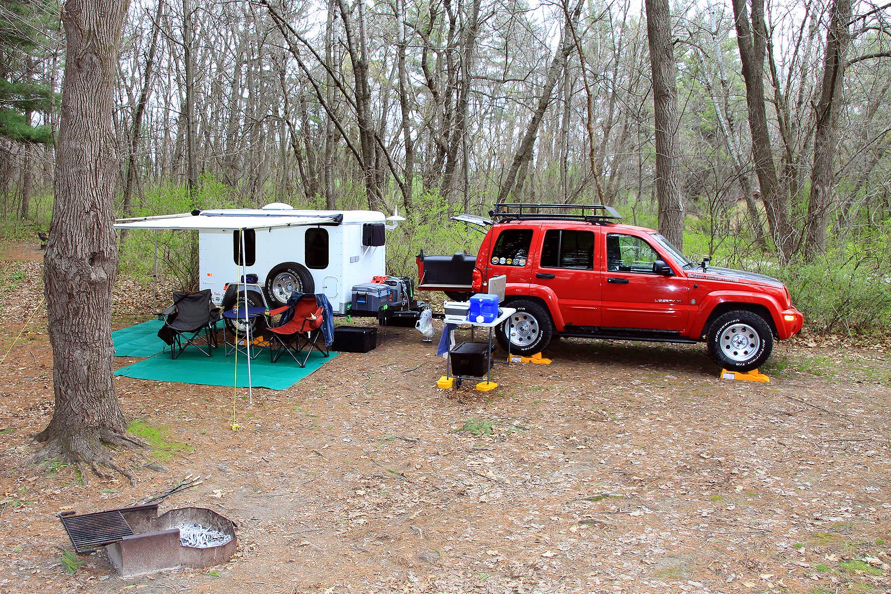 Chris D.'s photo at Canyon Ridge Campground — Apple River Canyon State Park in Illinois