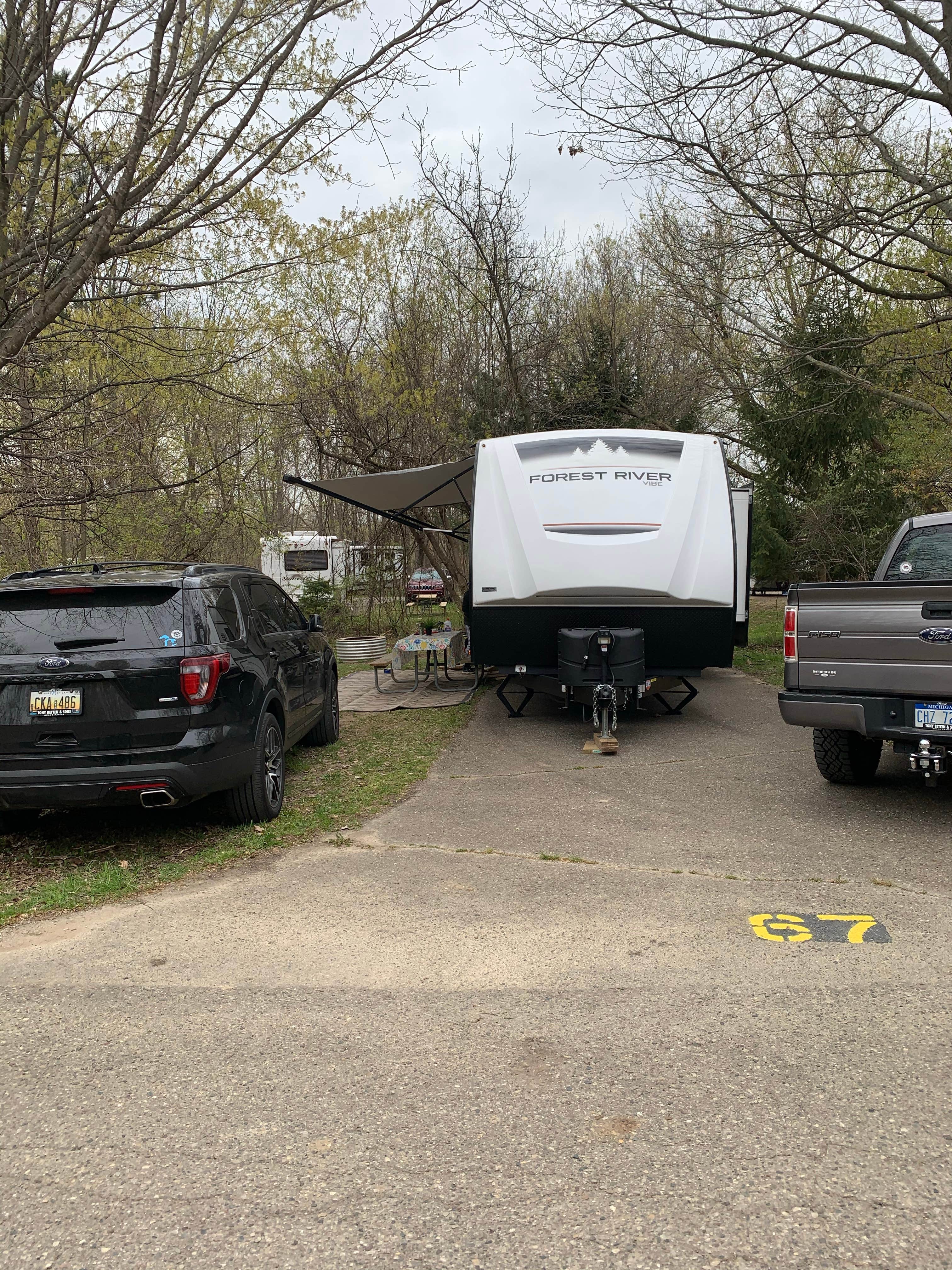 Clint's photo of rv camping at Sleepy Hollow State Park Campground near Laingsburg, MI