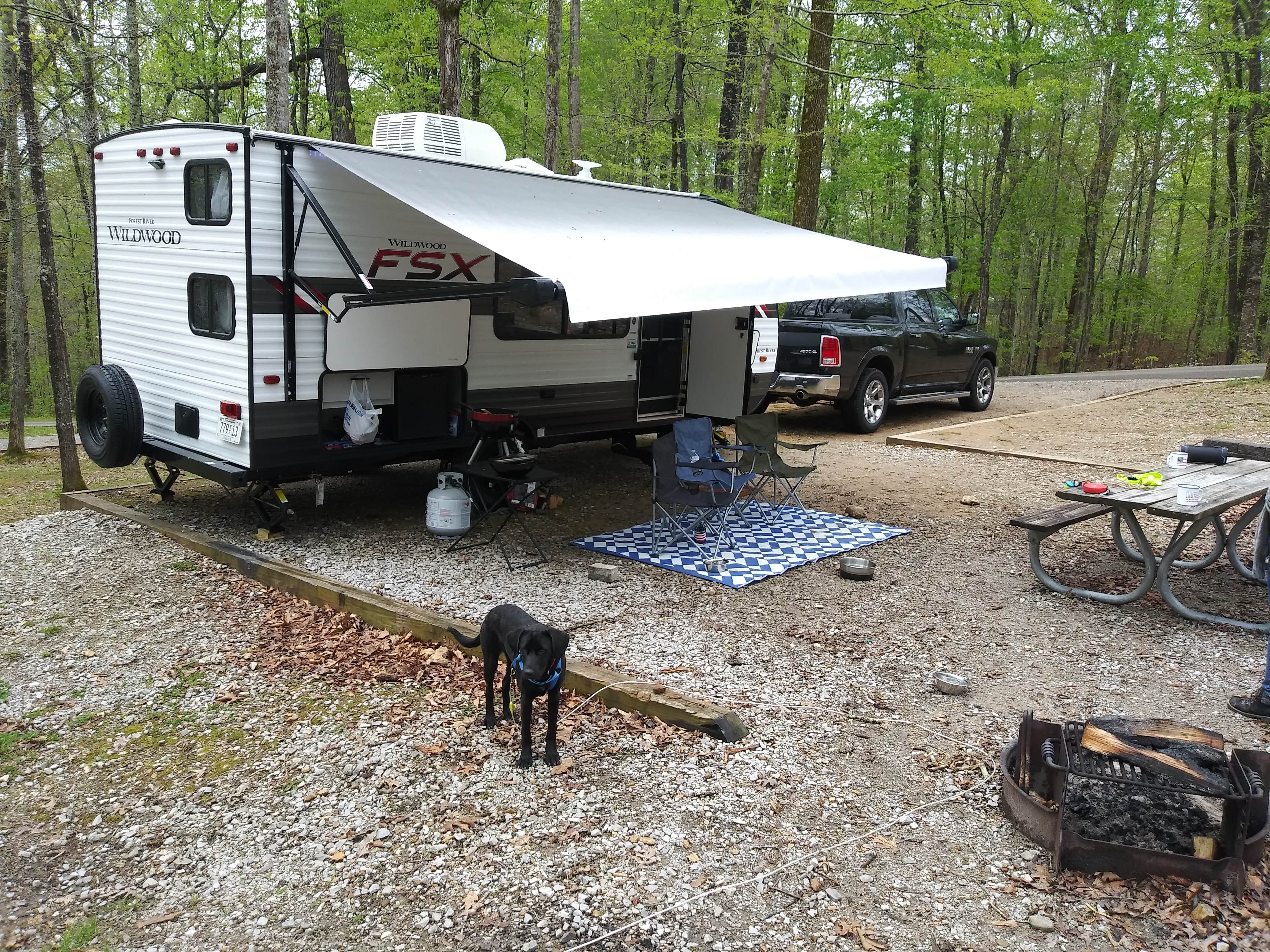 John's photo of rv camping at Standing Stone State Park Campground near Livingston, TN