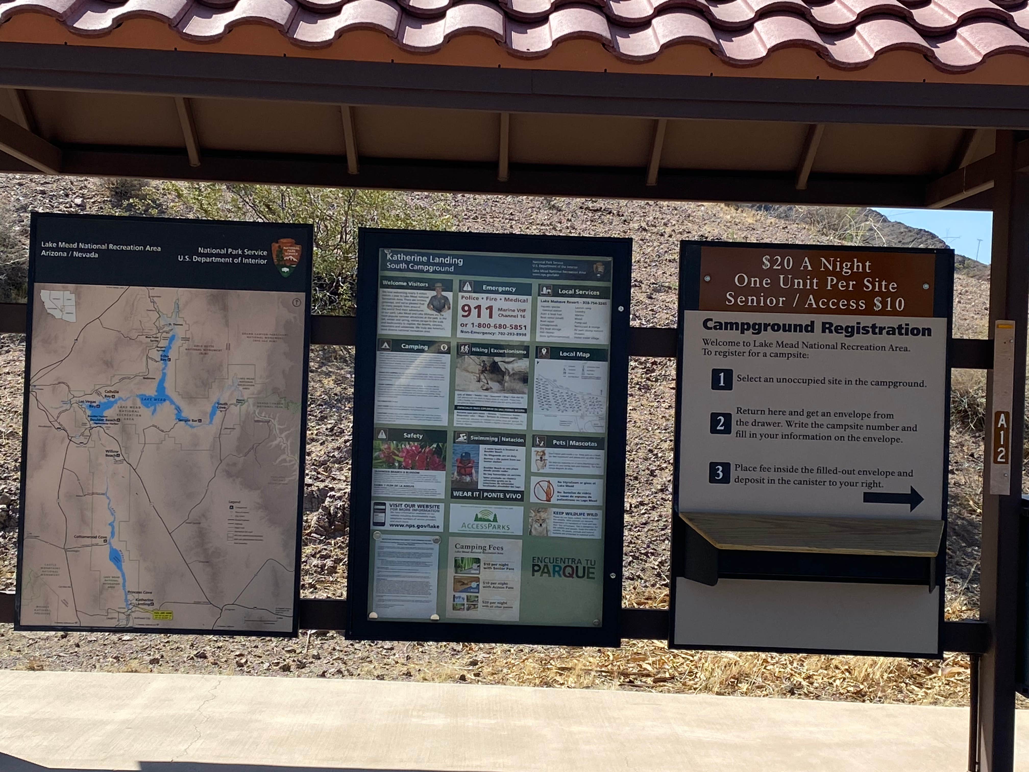 Camper-submitted photo at Katherine Landing North Campground near Oatman, AZ