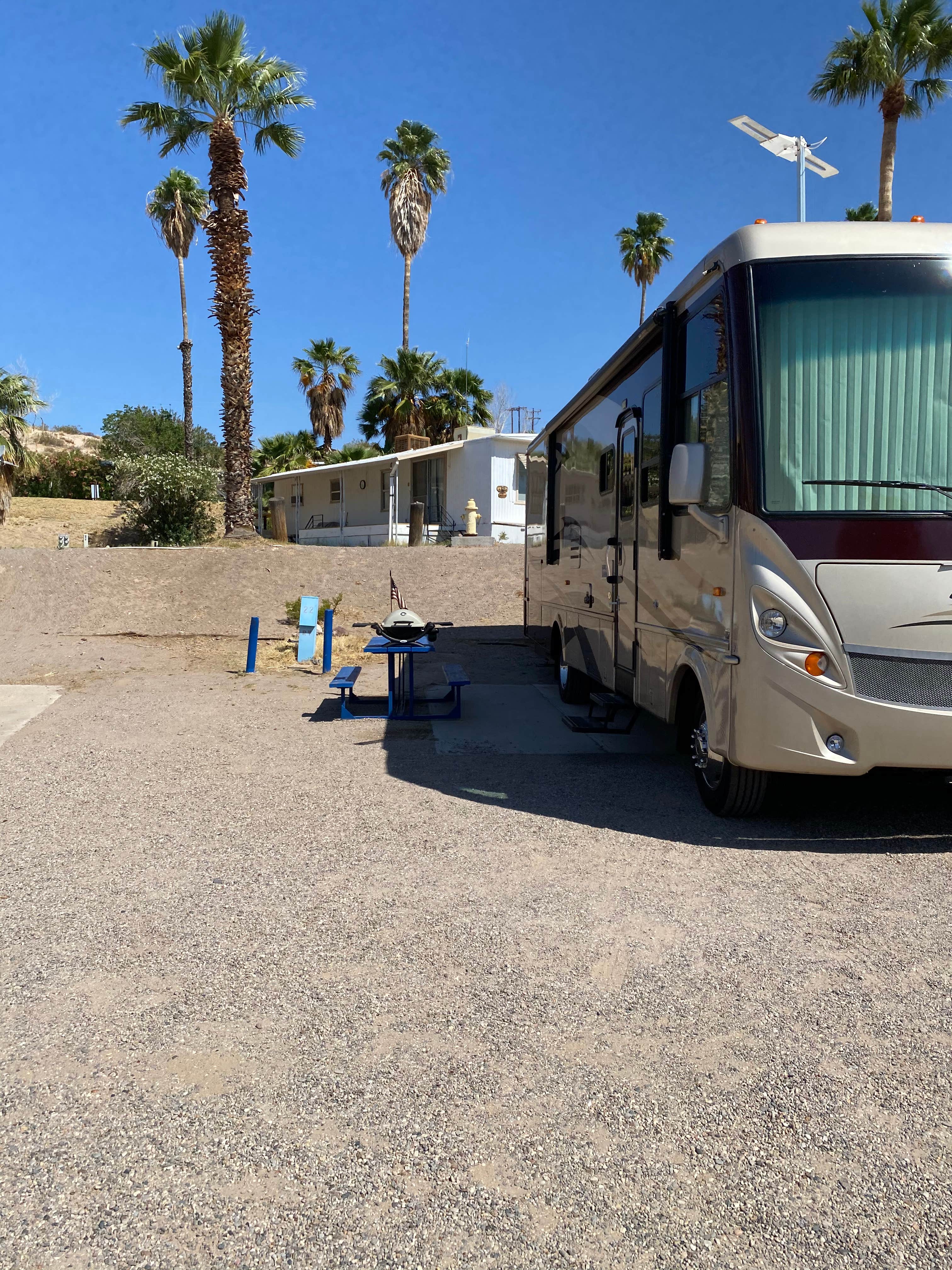 Brittney  C.'s photo of rv camping at Katherine Landing North Campground near Yucca, AZ