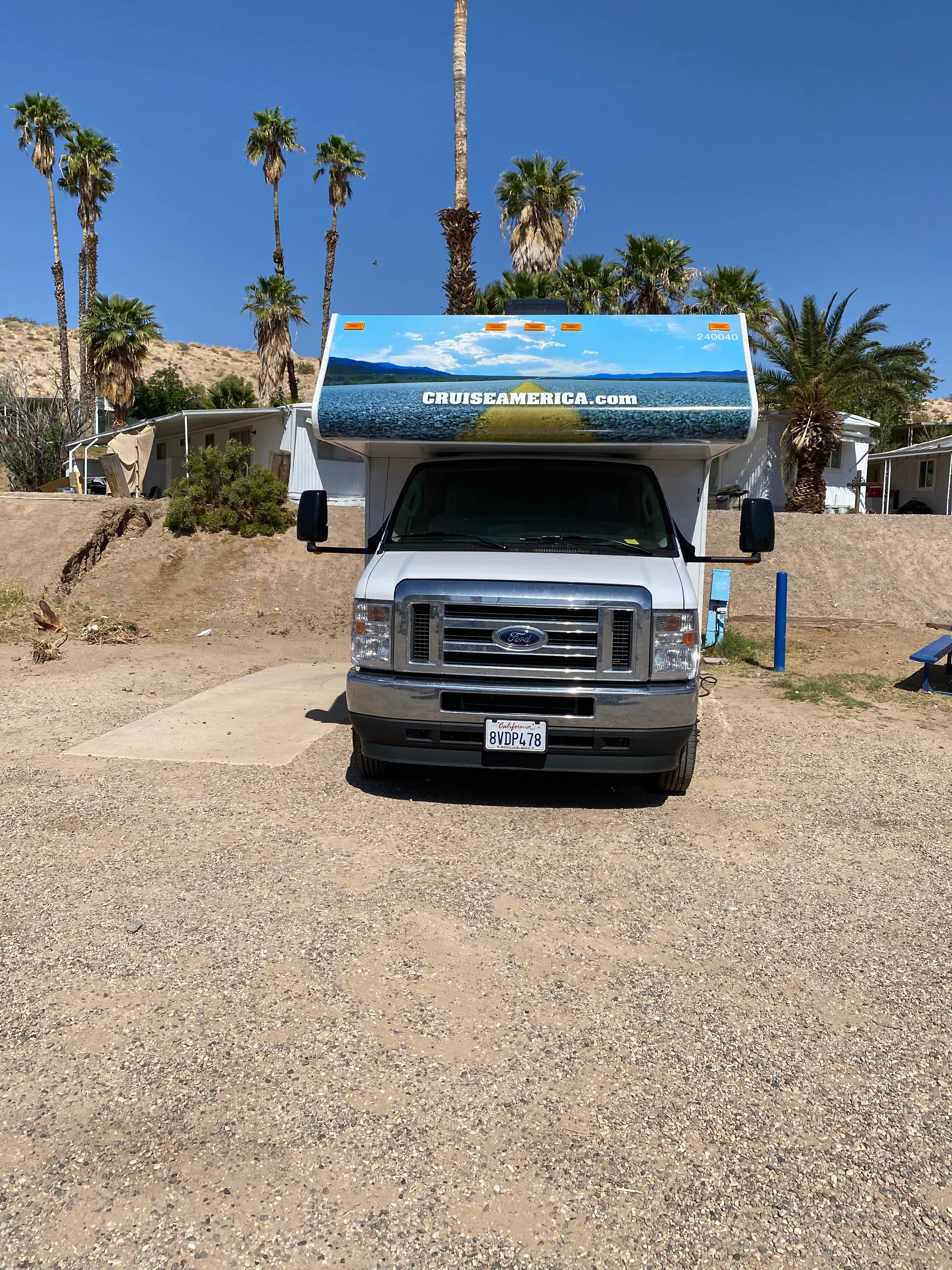 Brittney  C.'s photo of rv camping at Katherine Landing North Campground near Oatman, AZ