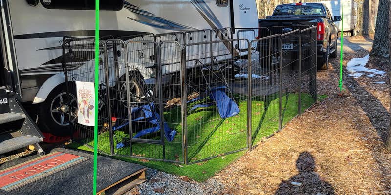 Camper submitted image from Amelia Family Campground