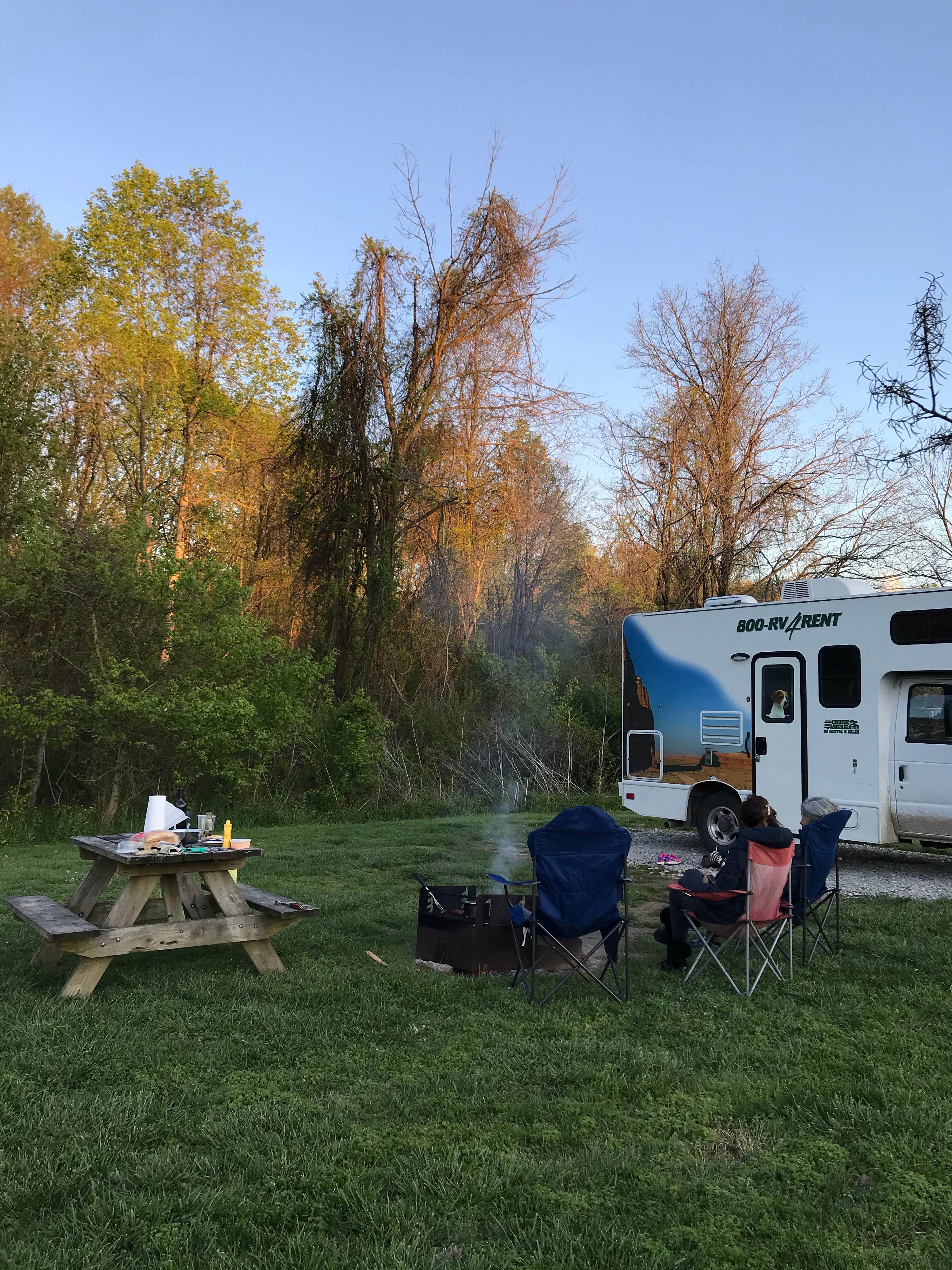 Allie F.'s photo at Clifty Falls State Park Campground near Henryville, IN