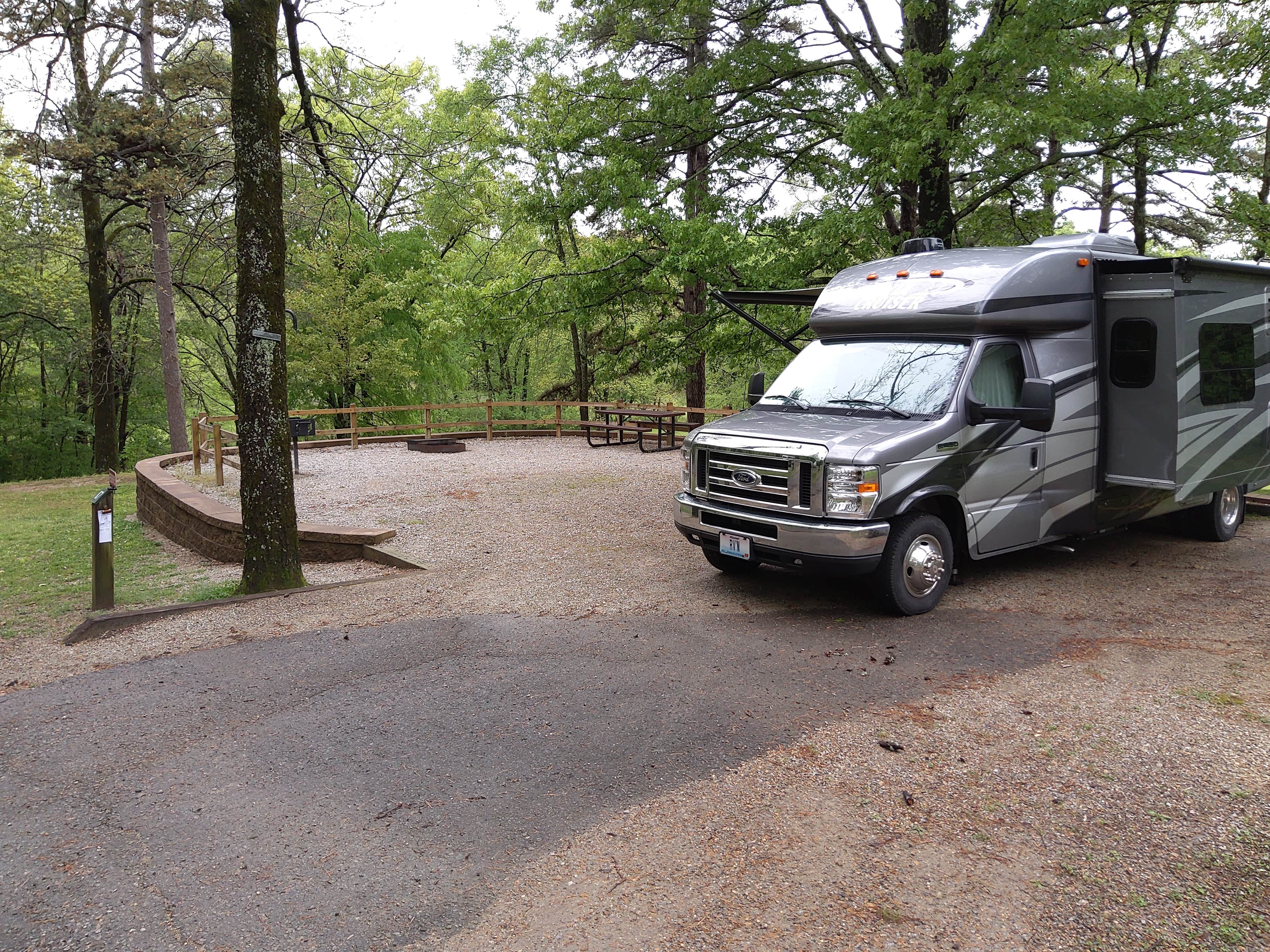 Gary P.'s photo of rv camping at Lake Poinsett State Park Campground near Powhatan, AR