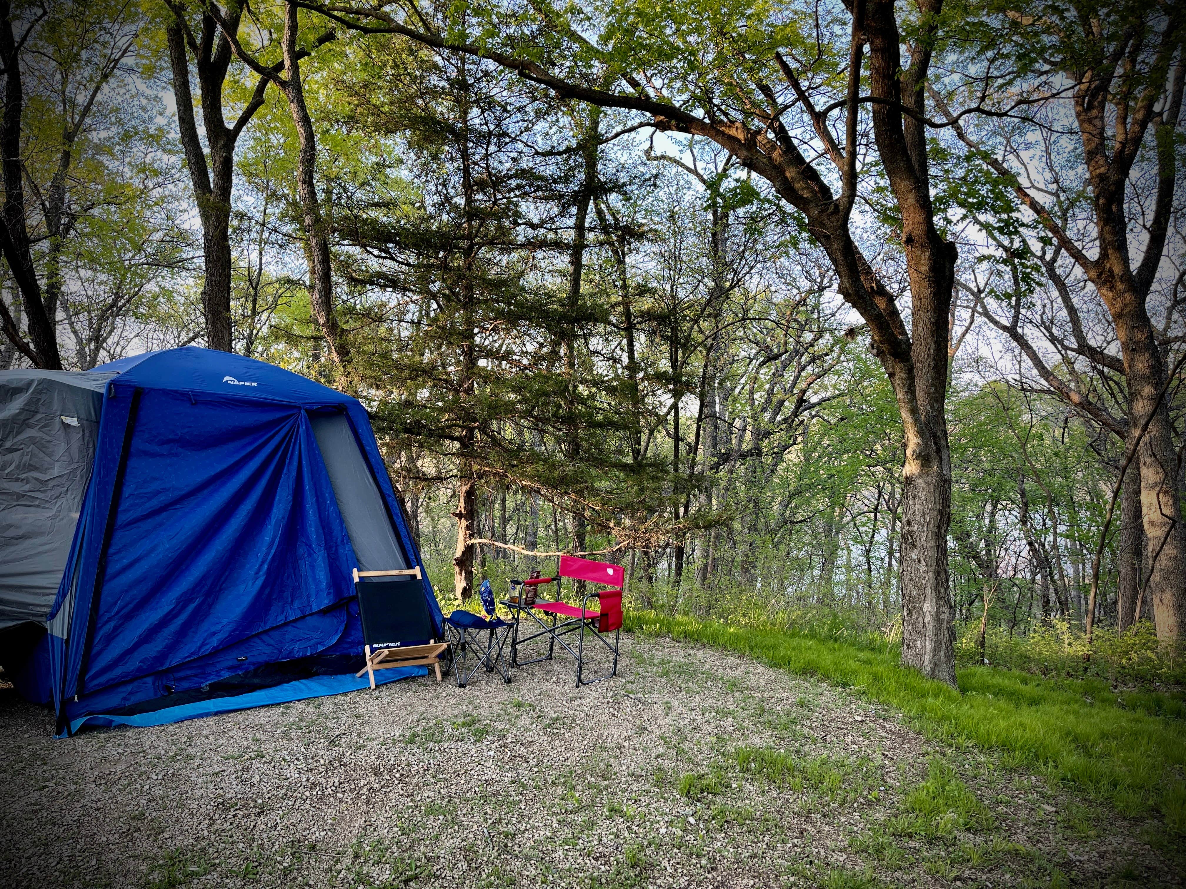 Kent F.'s photo at Prairie Clover Campground — Clinton State Park near Tonganoxie, KS