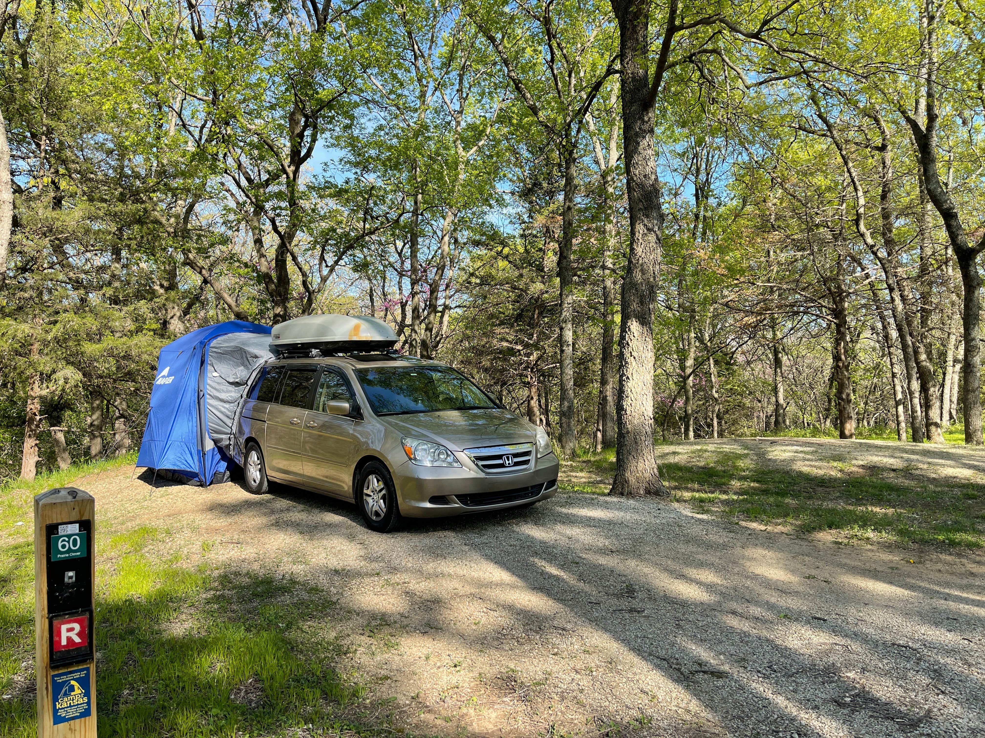 Kent F.'s photo at Prairie Clover Campground — Clinton State Park near Clearview City, KS