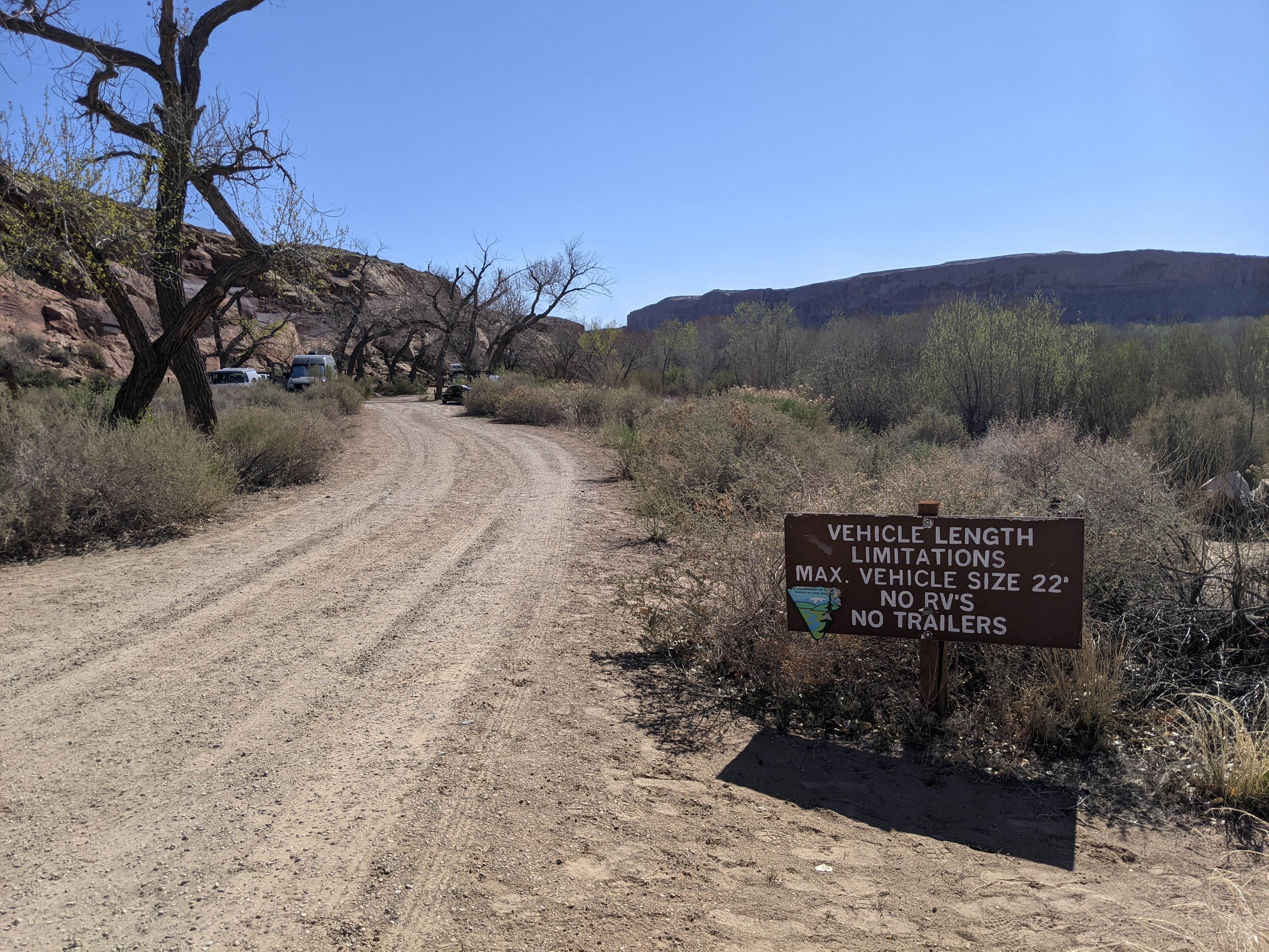 Camper submitted image from Sand Island BLM Campground Group sites Boat Launch - 3