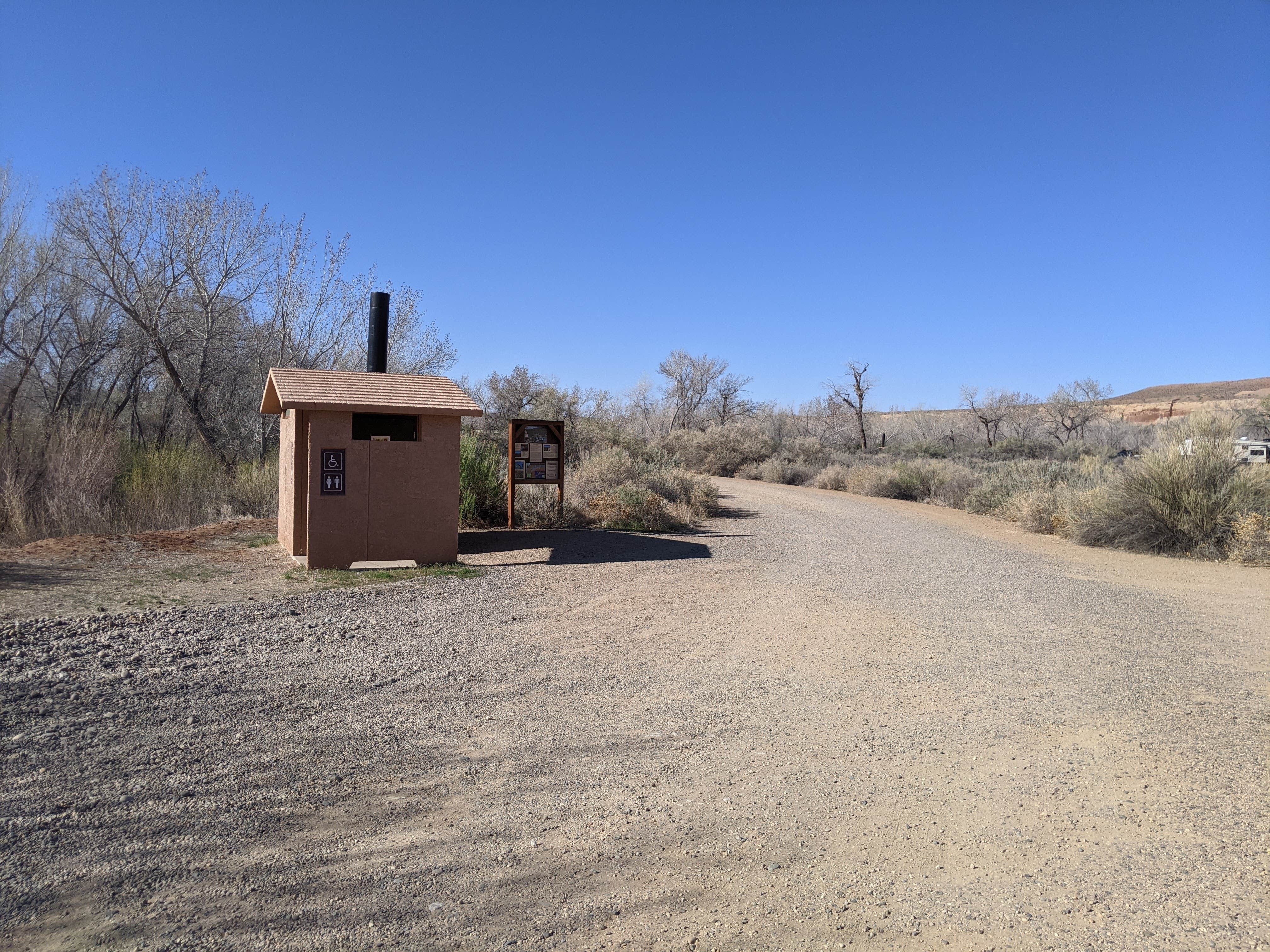 Camper submitted image from Sand Island BLM Campground Group sites Boat Launch - 5