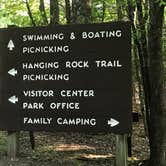 Review photo of Hanging Rock State Park Campground by Dave V., June 1, 2018