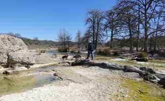 Lori C.'s photo of camping with pets at Rio Frio — Garner State Park near Brackettville, TX