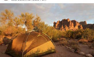 Michaela D.'s photo at Lost Dutchman State Park Campground near Tempe, AZ