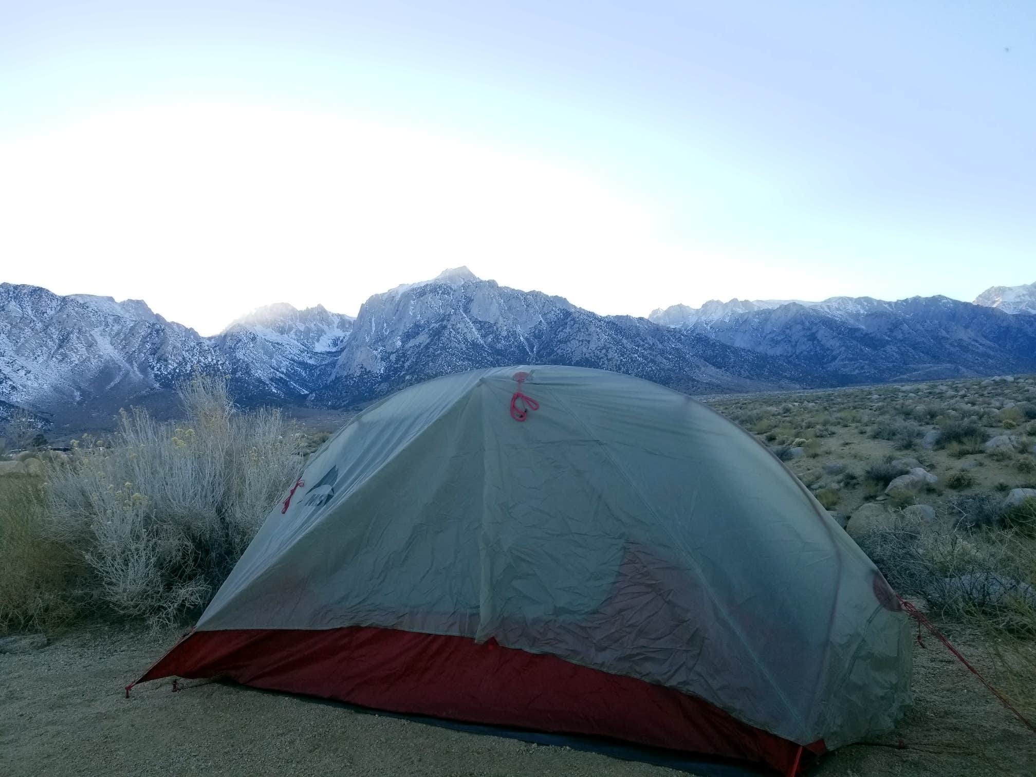 Michaela D.'s photo at Tuttle Creek Campground — Alabama Hills near Darwin, CA