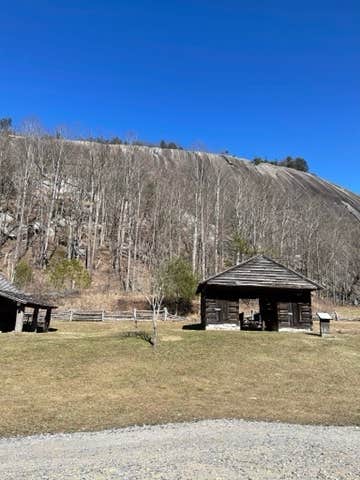Harold C.'s photo of glamping accommodations at Stone Mountain State Park Campground near Atkins, VA