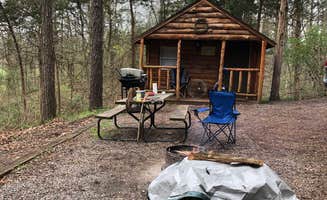 Daniel R.'s photo of glamping accommodations at Cedar Lake Family Campground near Lutherville Timonium, MD
