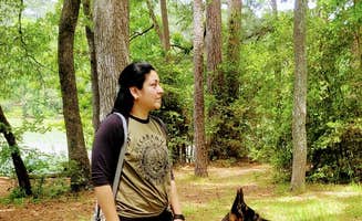 Tatiana  C.'s photo of camping with pets at Huntsville State Park Campground near Coldspring, TX