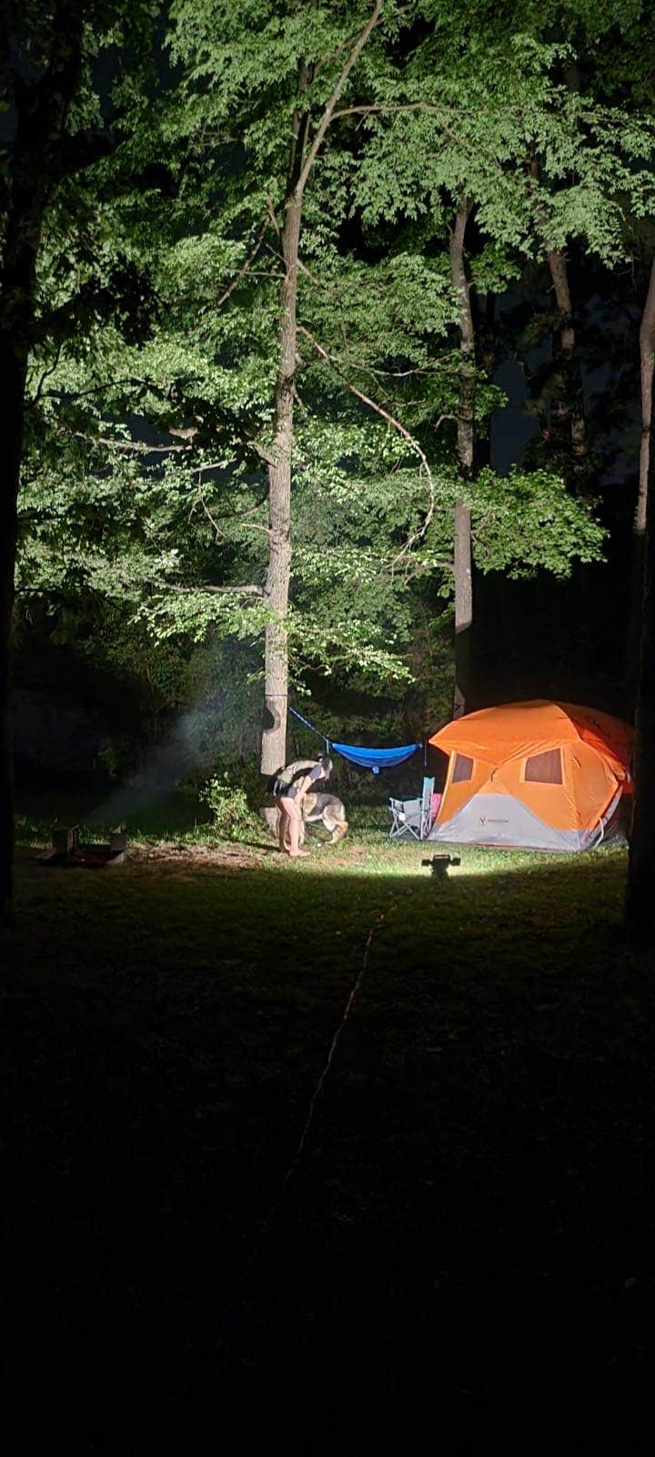 Tatiana  C.'s photo of tent camping at Huntsville State Park Campground near Humble, TX