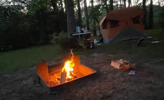 Tatiana C.'s photo of tent camping at Huntsville State Park Campground near Montgomery, TX