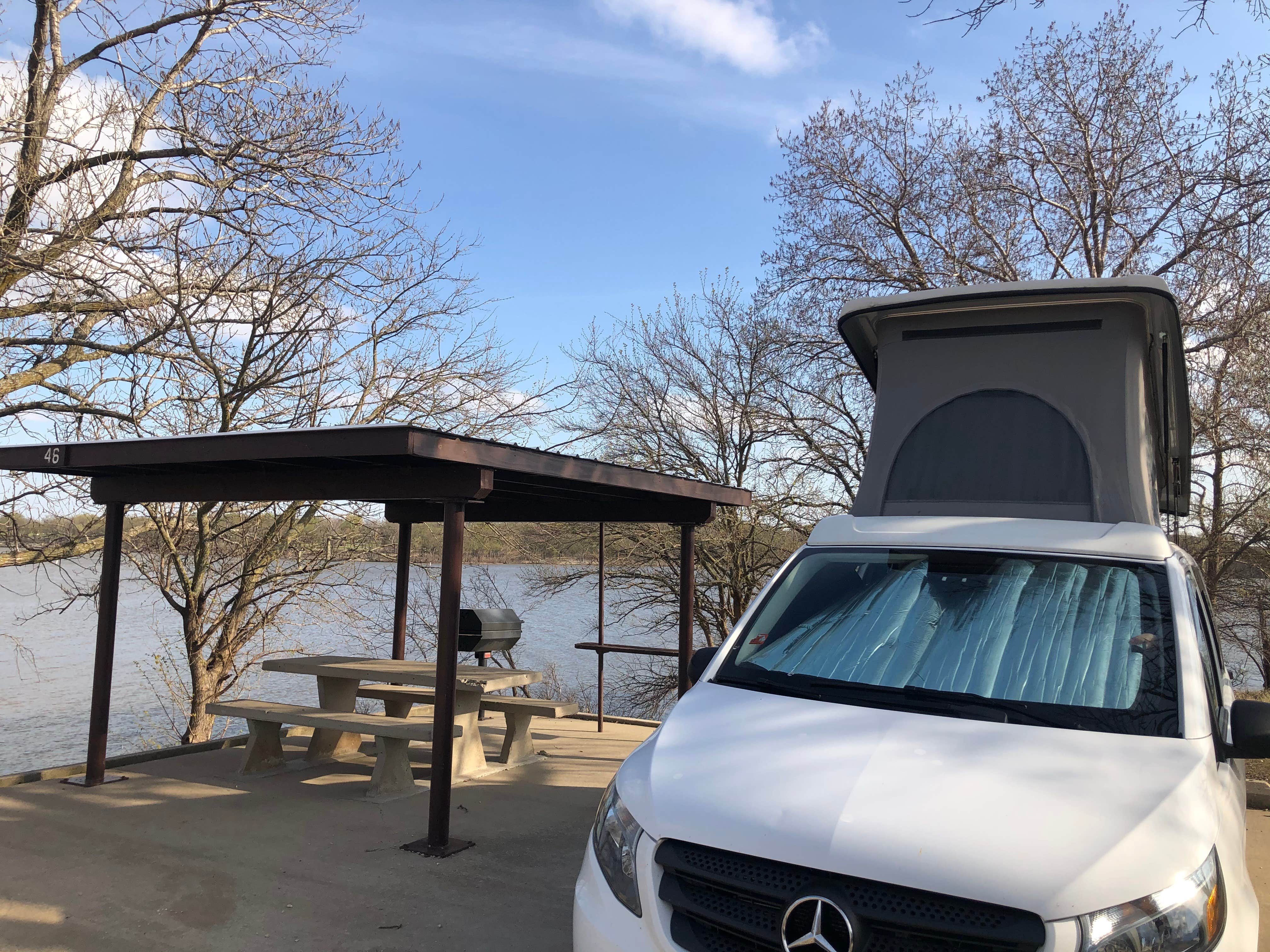 Lee D.'s photo of rv camping at Canning Creek near Strong City, KS