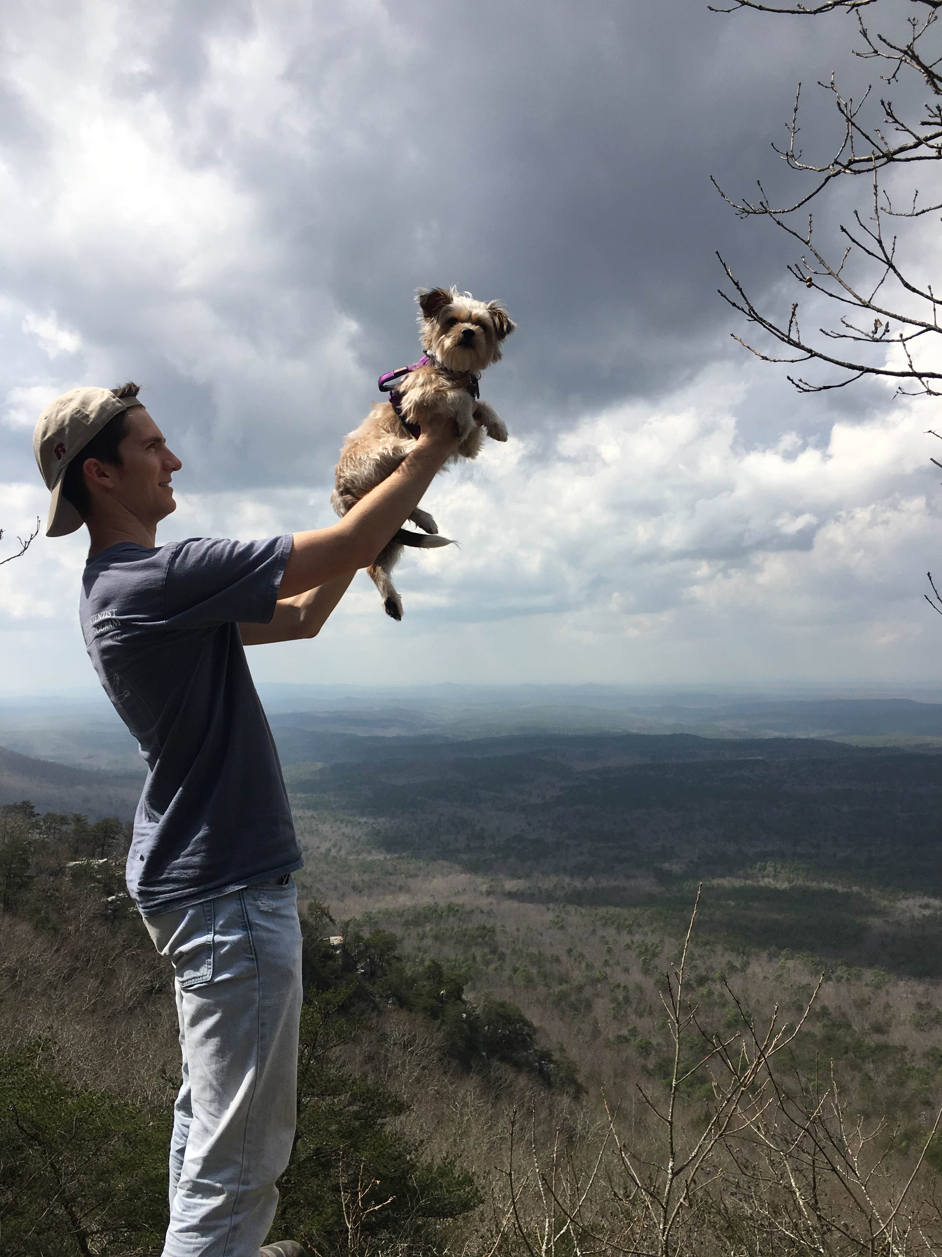 Asher K.'s photo of camping with pets at Small Skyway Loop Campground near Sylacauga, AL