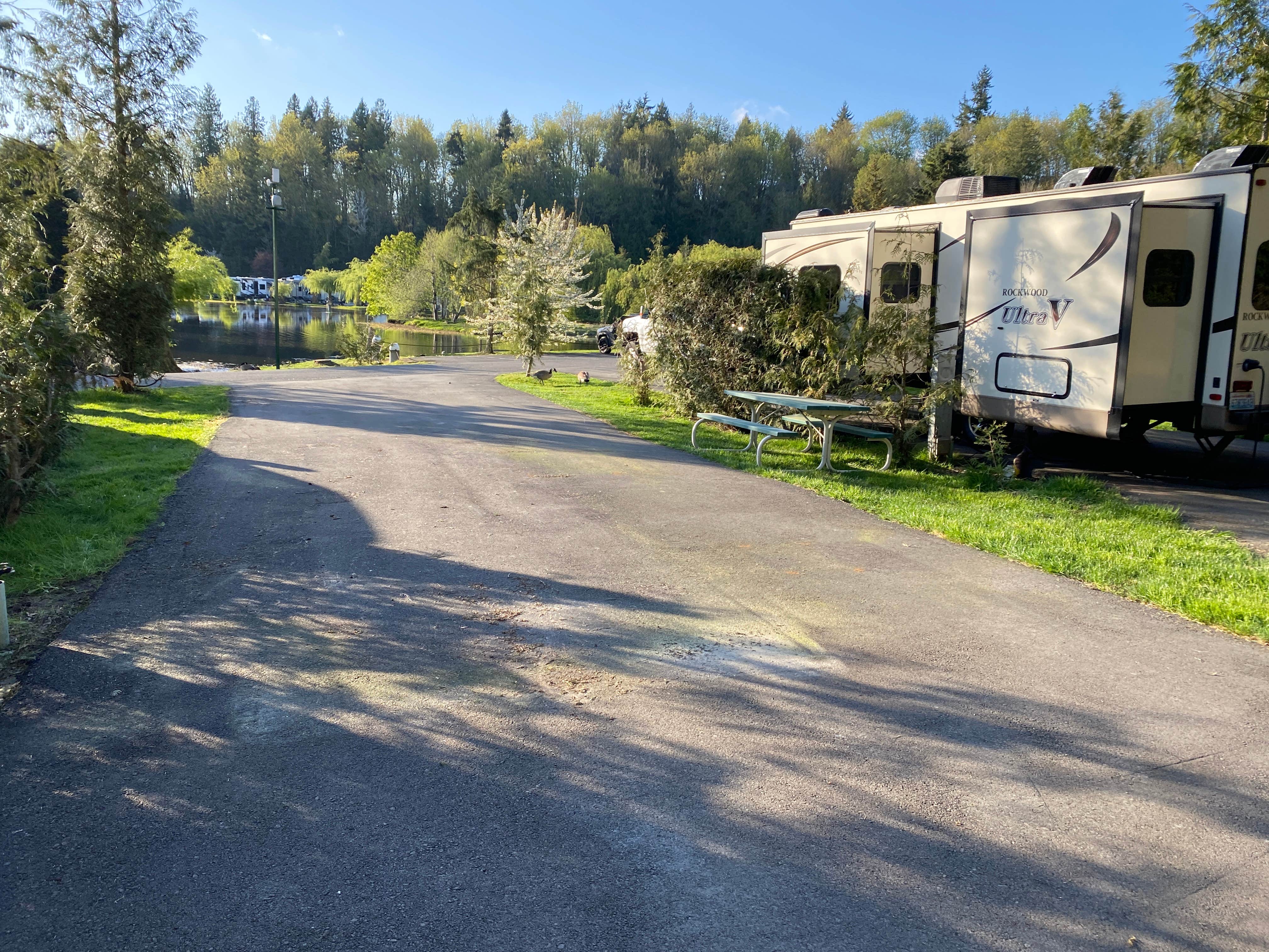 kristin S.'s photo of rv camping at Lake Pleasant RV Park near Clinton, WA