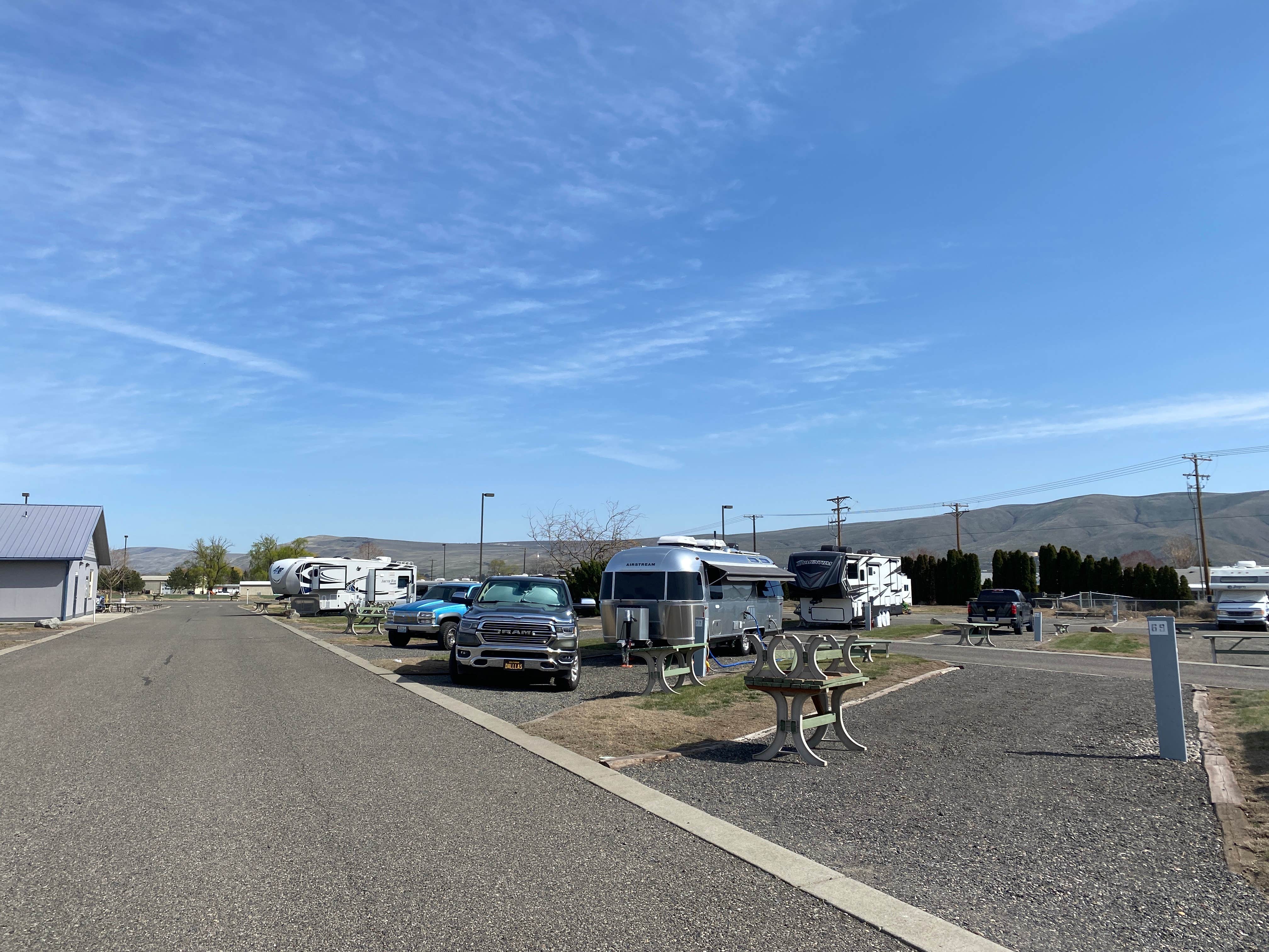 kristin S.'s photo of rv camping at Wine Country RV Park near Mattawa, WA