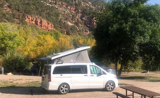 Lee D.'s photo of rv camping at Rifle Falls State Park Campground near Meeker, CO