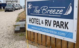 Camping near Beachfront RV Park Resort: The Breeze Hotel & RV Park, Freeport, Texas