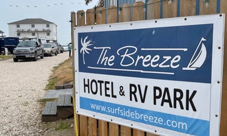 Camping near Majestic Sunset One Beach House: The Breeze Hotel & RV Park, Freeport, Texas