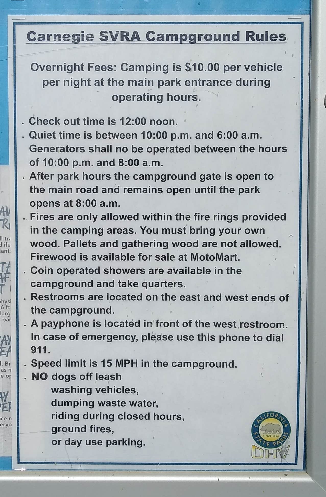 Camper-submitted photo at Carnegie State Vehicle Recreation Area near Tracy, CA