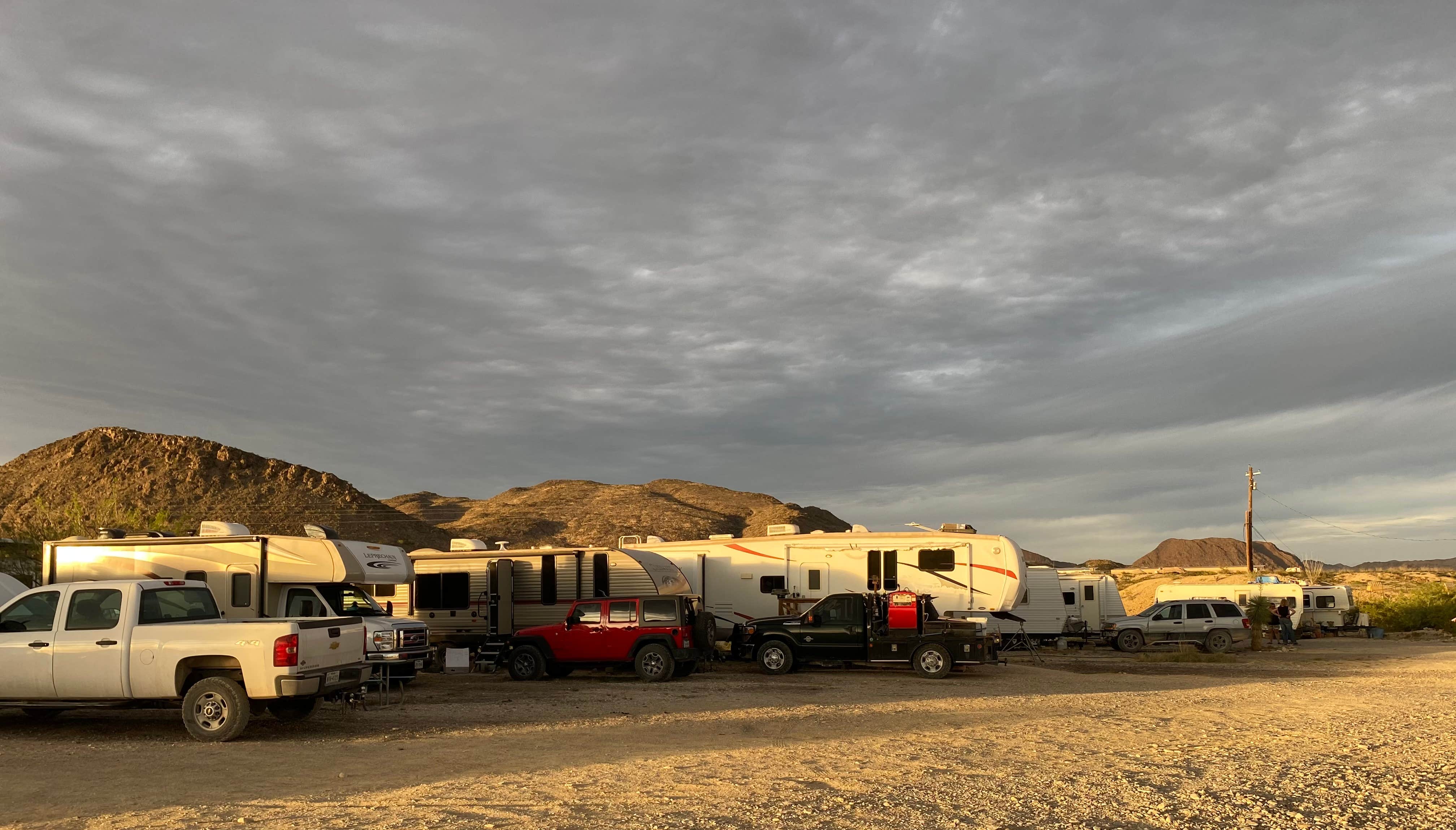 Kathy L.'s photo of rv camping at BJs RV Park near Terlingua, TX