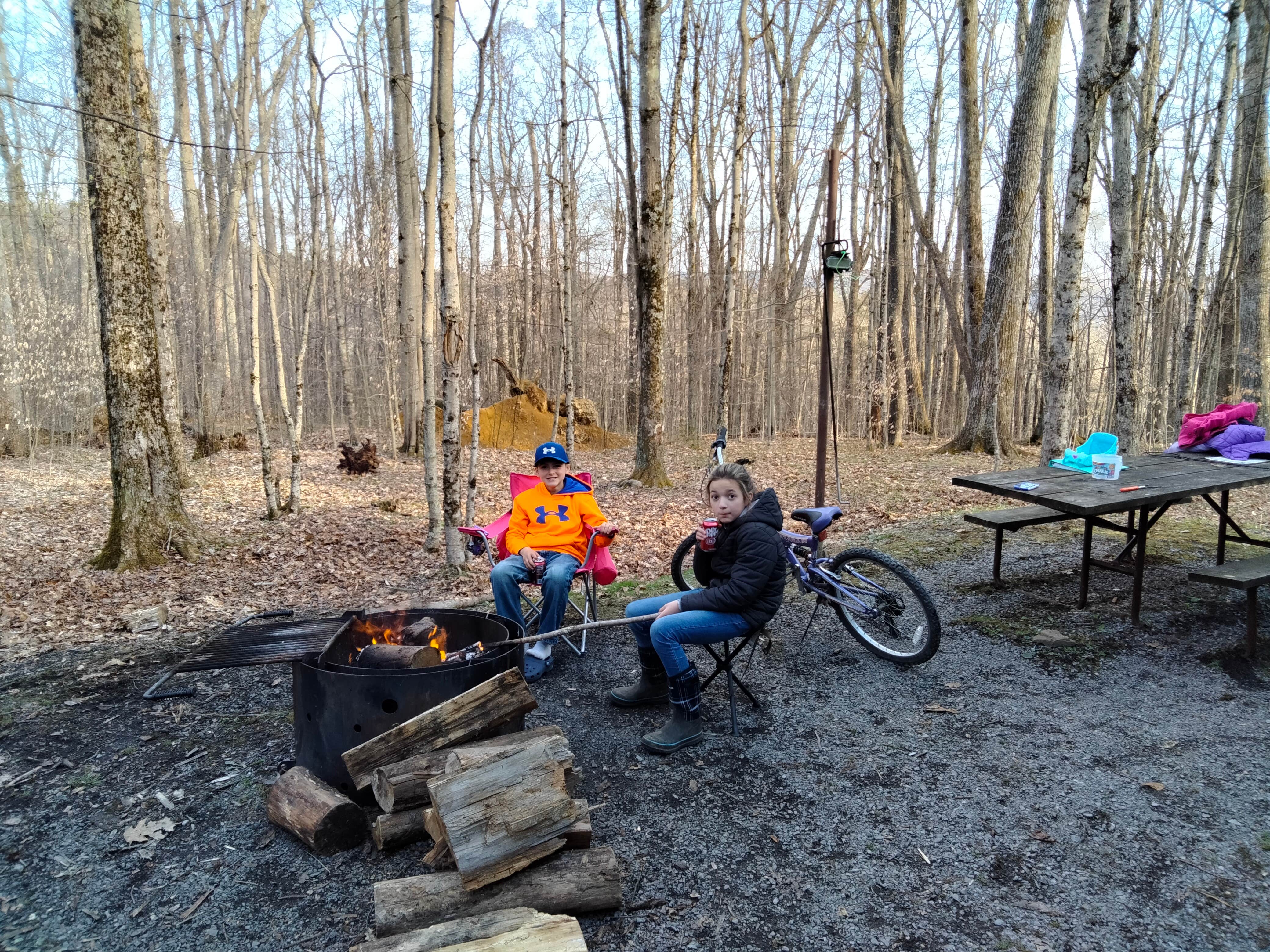 Camper-submitted photo at Summit Lake Campground near Richwood, WV