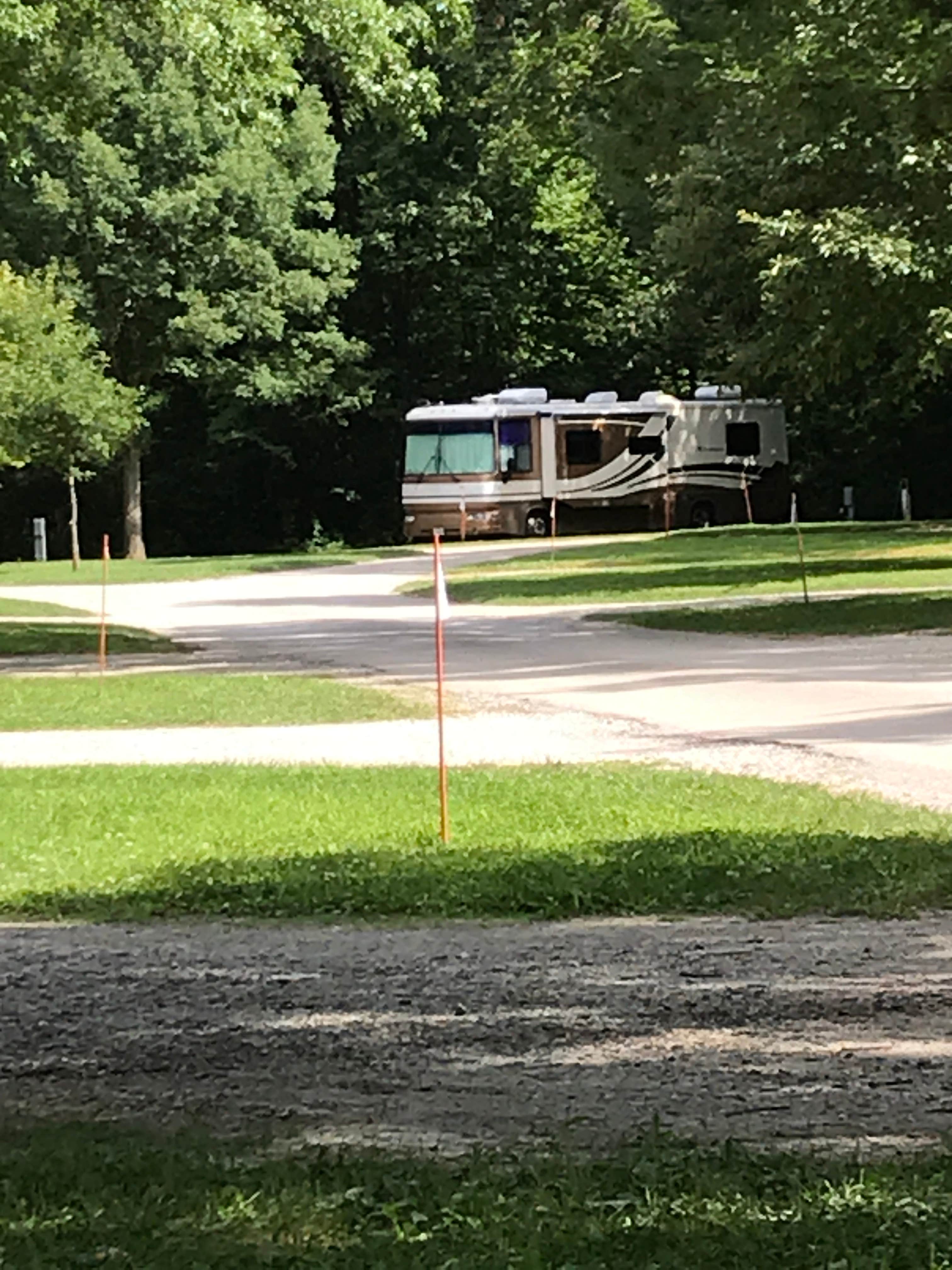 Julie's photo of rv camping at Riverview Campground - Loud Thunder Forest Preserve near Conesville, IA
