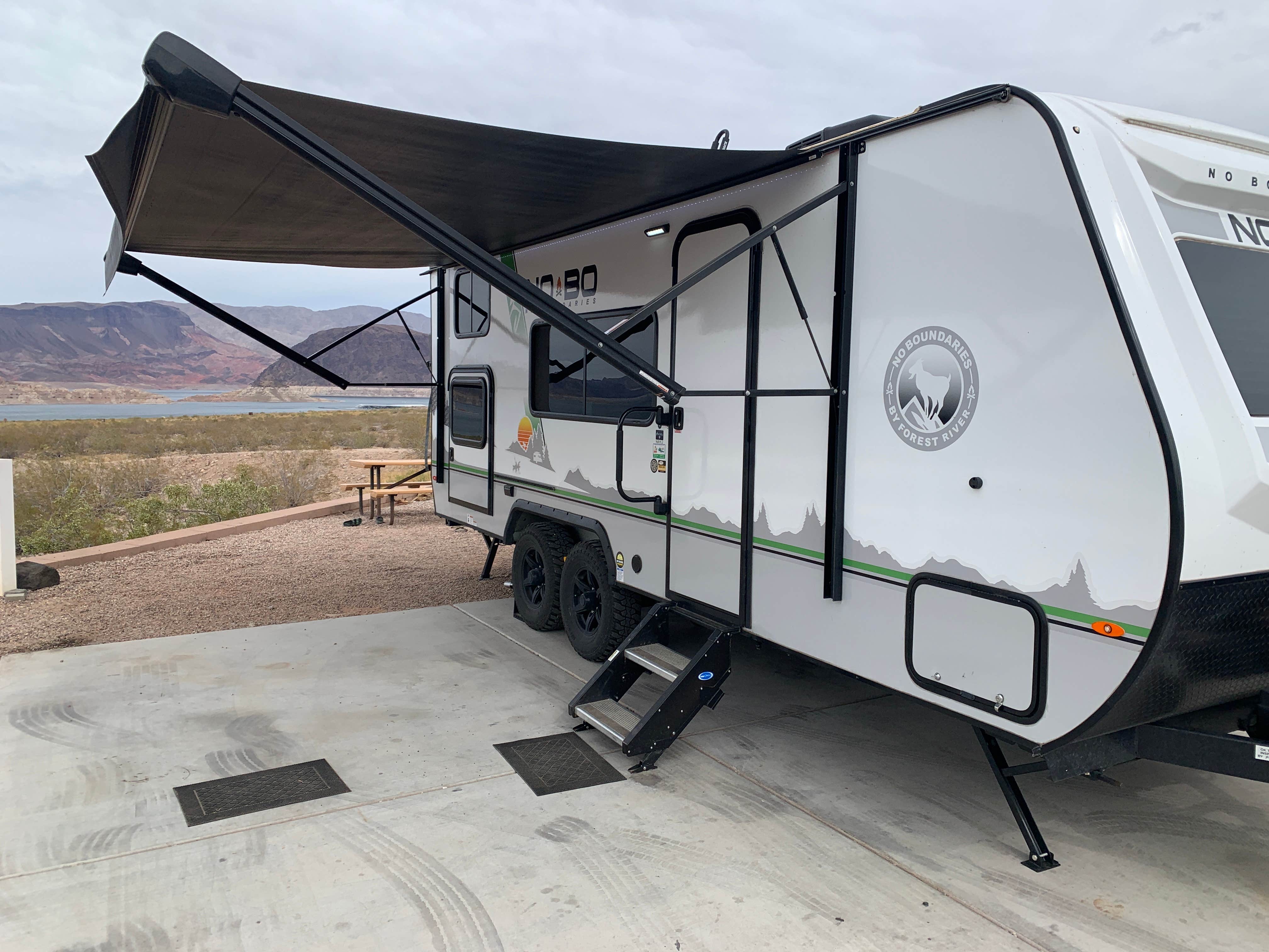 Chris H.'s photo of rv camping at Lake Mead RV Village — Lake Mead National Recreation Area near Temple Bar Marina, AZ