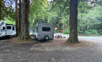 Samuel N.'s photo of rv camping at Emerald Forest Cabins & RV near Arcata, CA