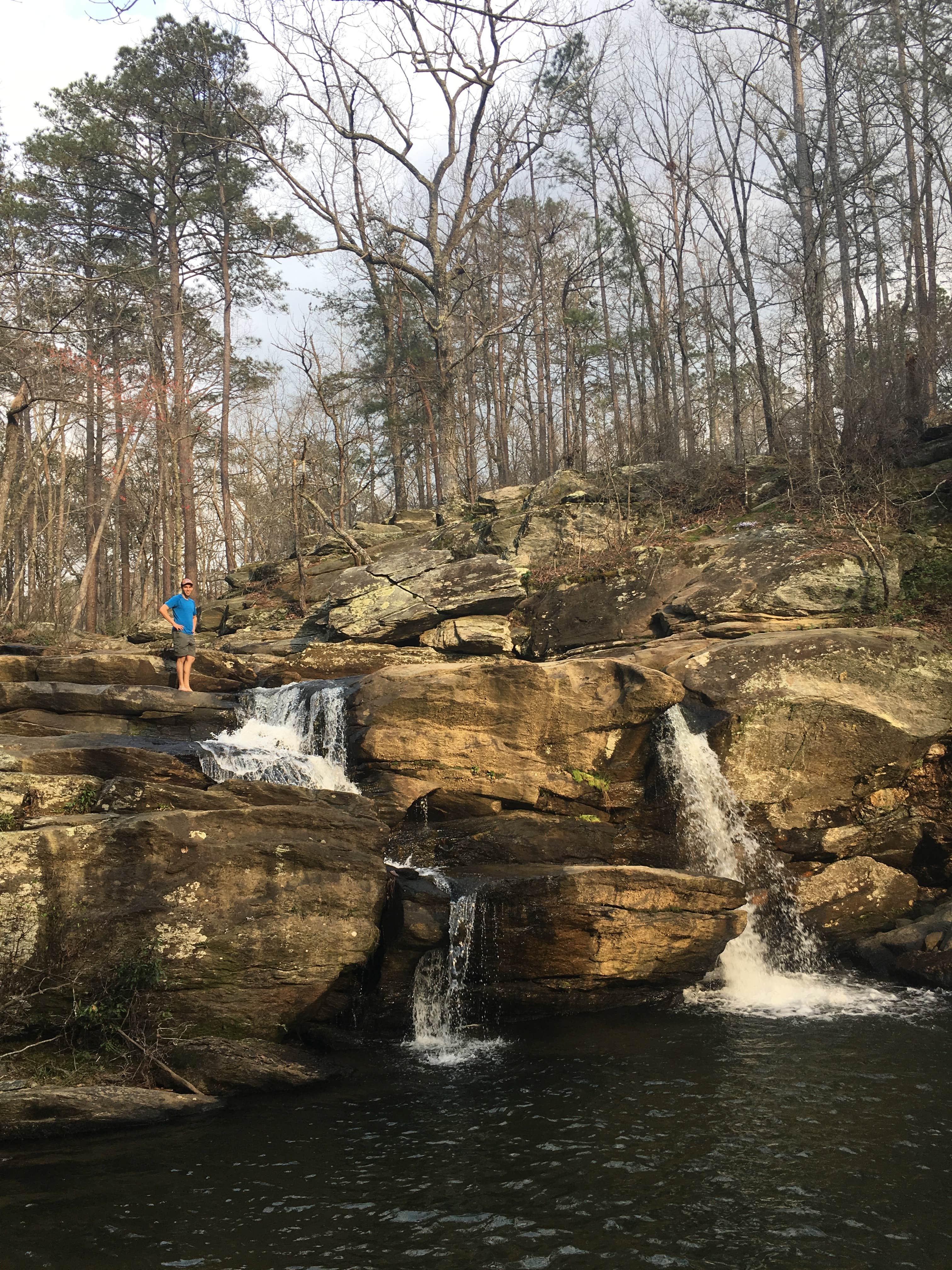 Camper-submitted photo at Cheaha Falls Shelter near Weaver, AL