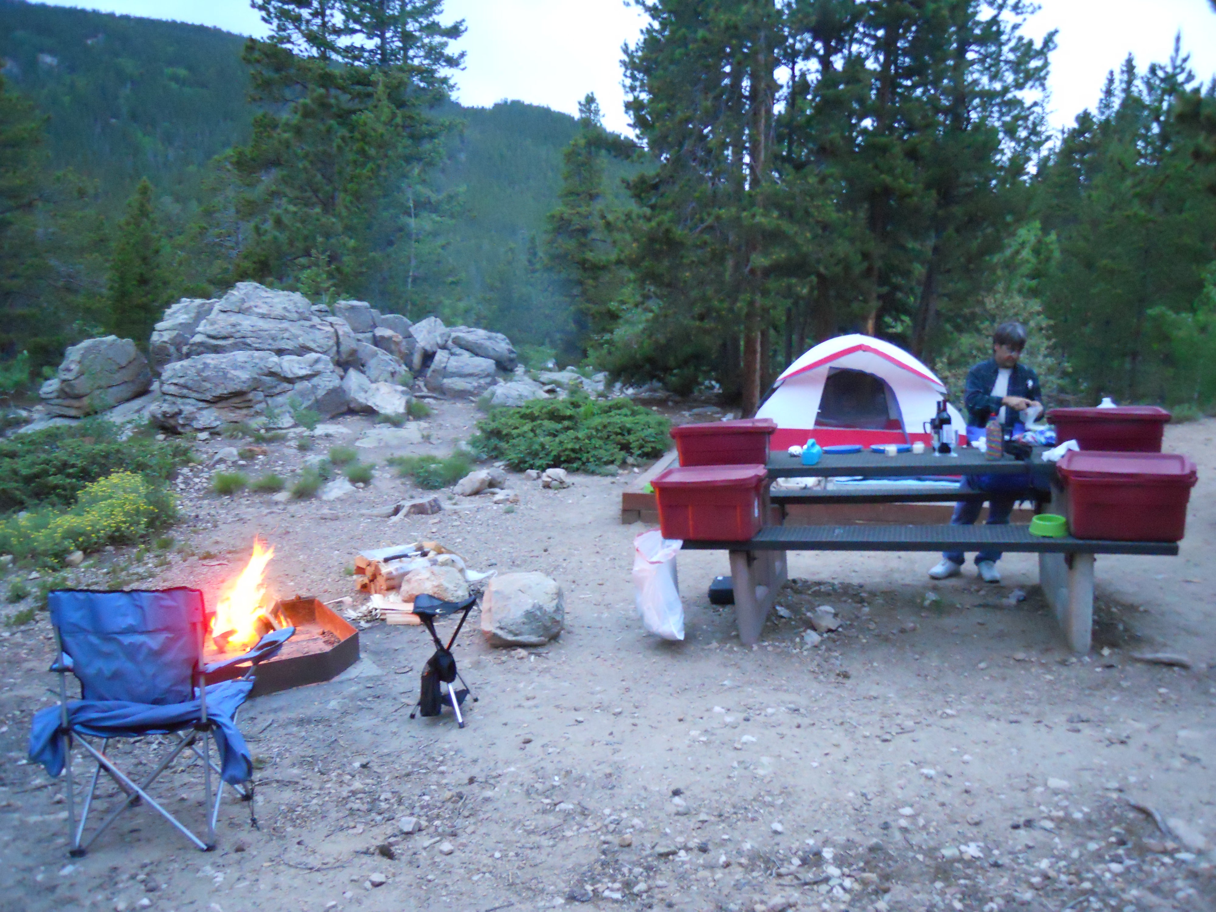 Camper submitted image from Aspen Meadows Campground — Golden Gate Canyon - 1