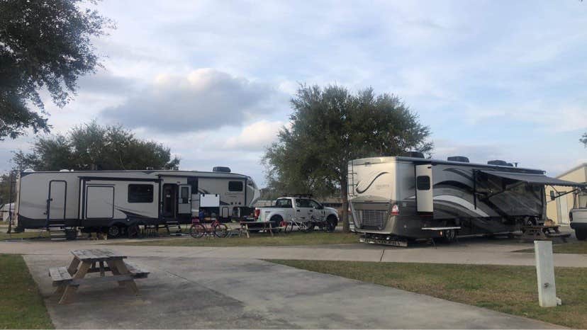 Claire M.'s photo of rv camping at Camp Margaritaville RV Resort Breaux Bridge near Franklin, LA