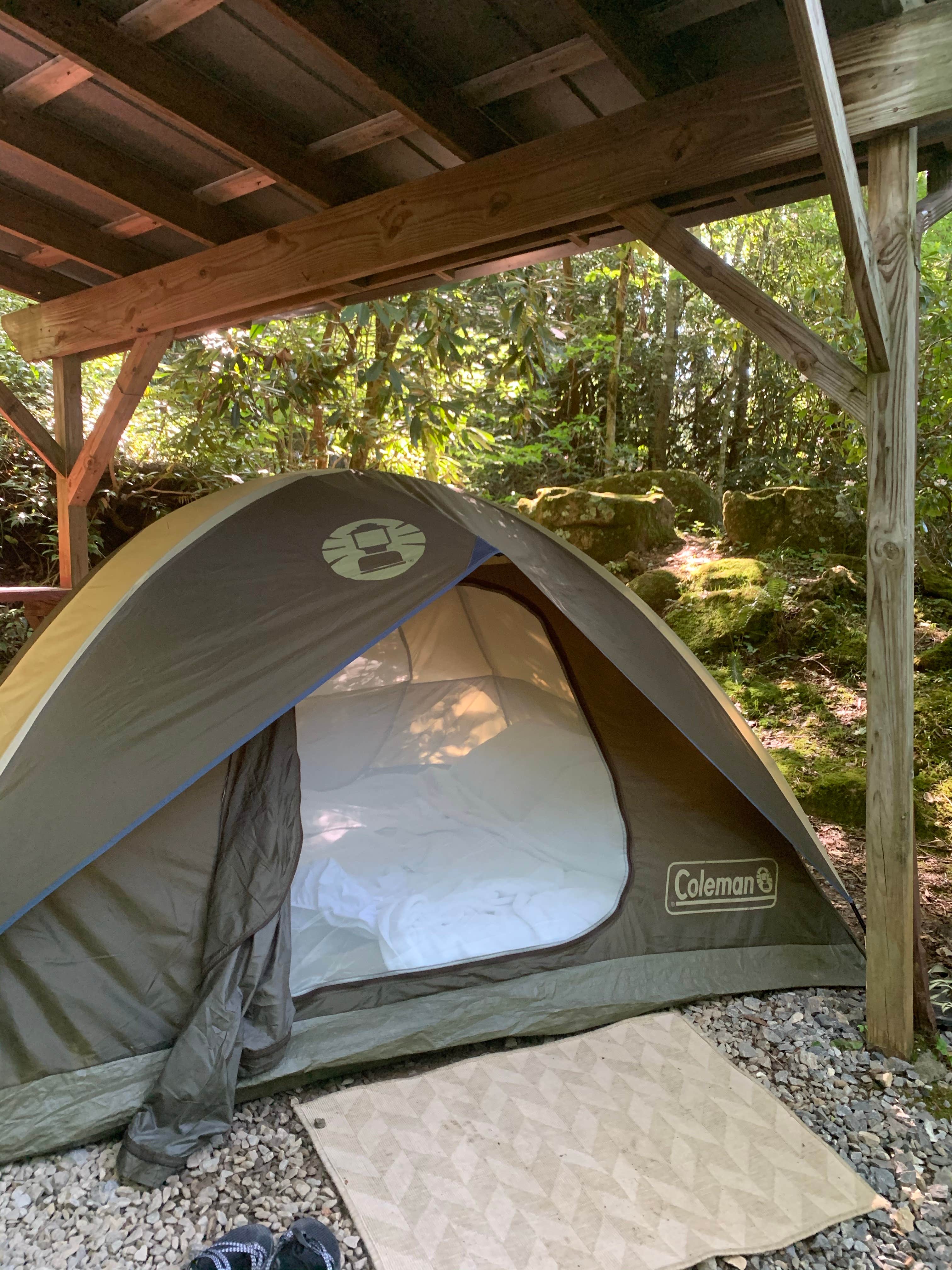 Erica K.'s photo at Moonshine Creek Campground near Sylva, NC