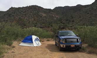 Camping near Salt River Canyon - Apache Tribe: Second Campground, Cibecue, Arizona