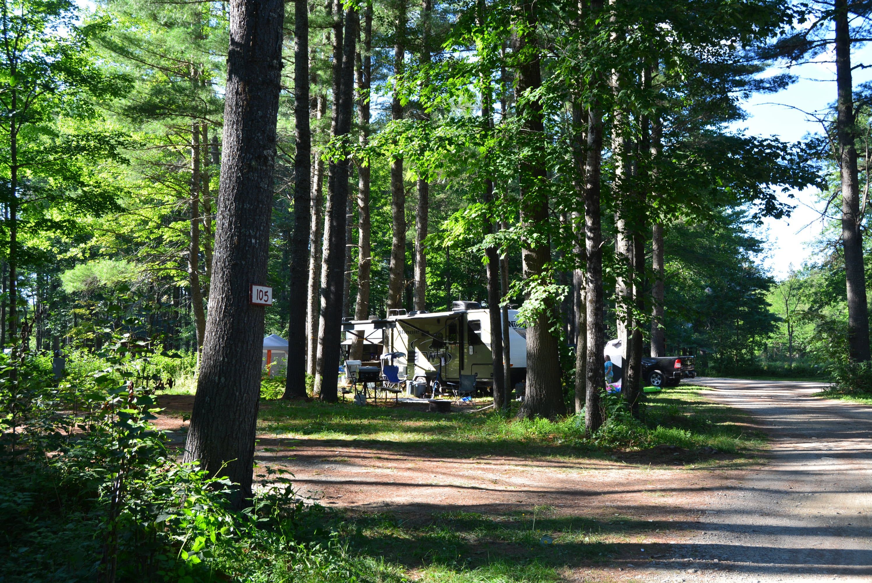 Camper submitted image from Pine Grove Campground & Cottages - 1
