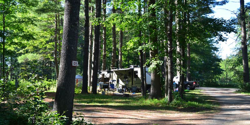 Camper submitted image from Pine Grove Campground & Cottages