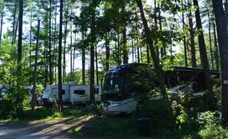 Nancy W.'s photo of rv camping at Pine Grove Campground & Cottages near Stacyville, ME