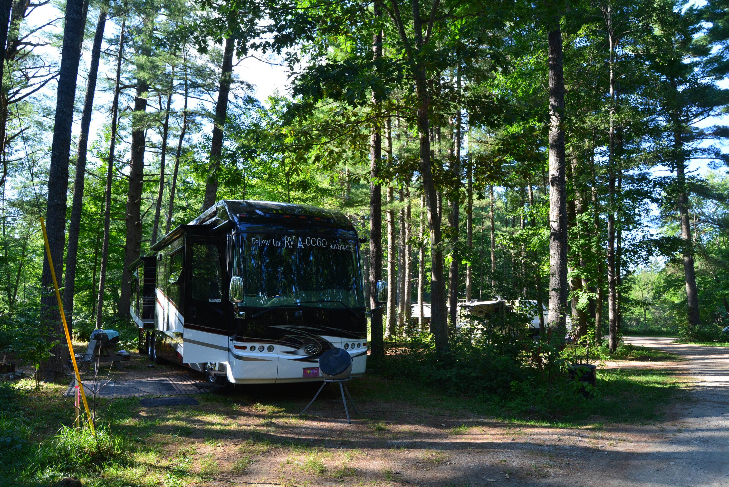Nancy W.'s photo of rv camping at Pine Grove Campground & Cottages near Houlton, ME